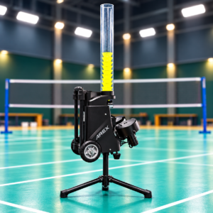 AREX PUSUN M-PRO automatic badminton shuttle feeder machine for professional training